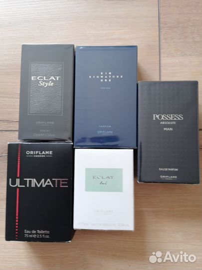 Мужская туалетная вода avon и Орифлейм