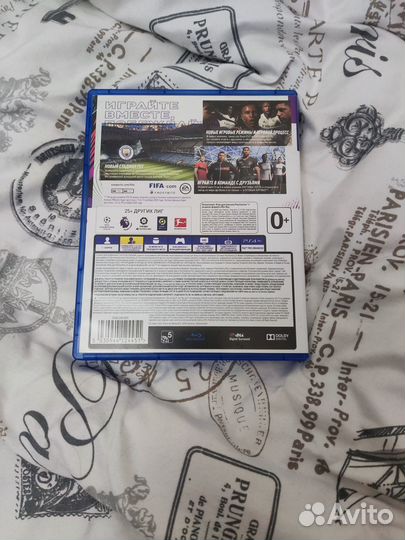 Fifa 21 ps4 диск