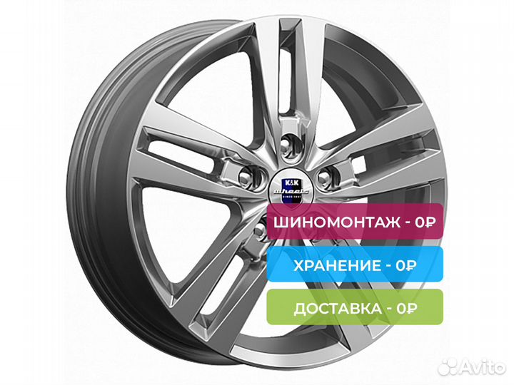 R16 5x114,3 6,5J ET50 D66,1 К&К Rassvet (кс868-12)