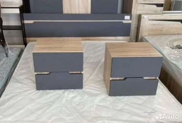 Комплект Анталия (кровать +тумбы)