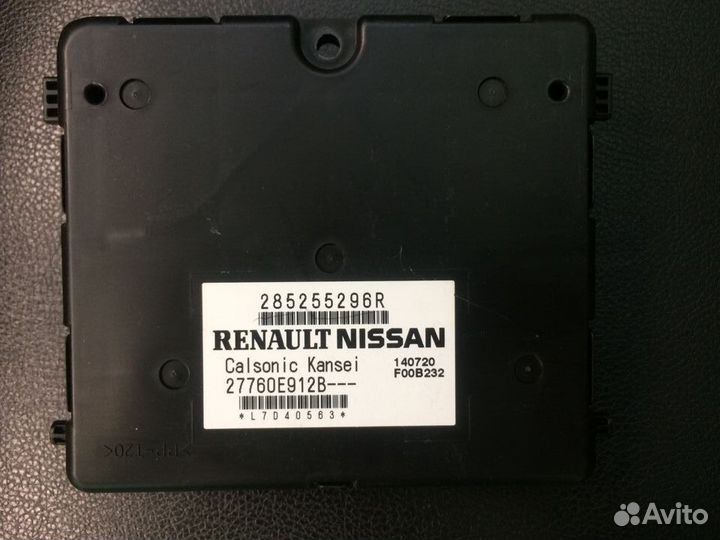 Блок управления Климат-контролем Renault Arkana