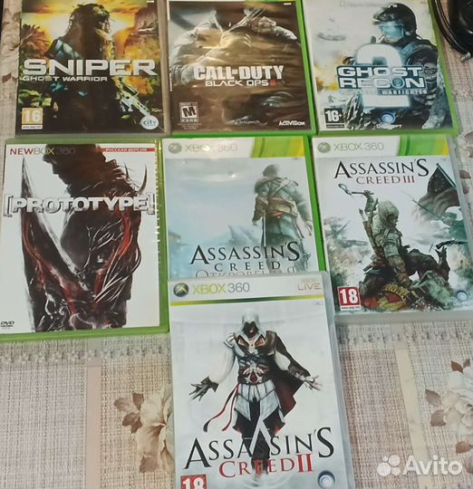 Диски на xbox 360
