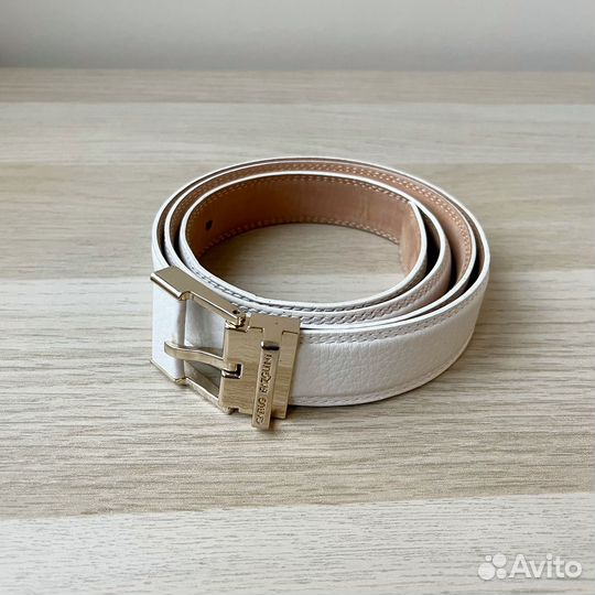 Ремень женский кожаный Pazolini, белый, XXL