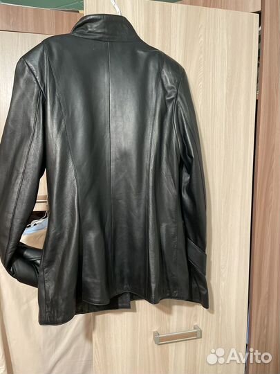 Куртка натуральная кожа женская L