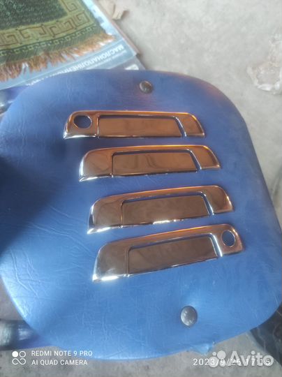 Накладки на дверные ручки бмв Е34
