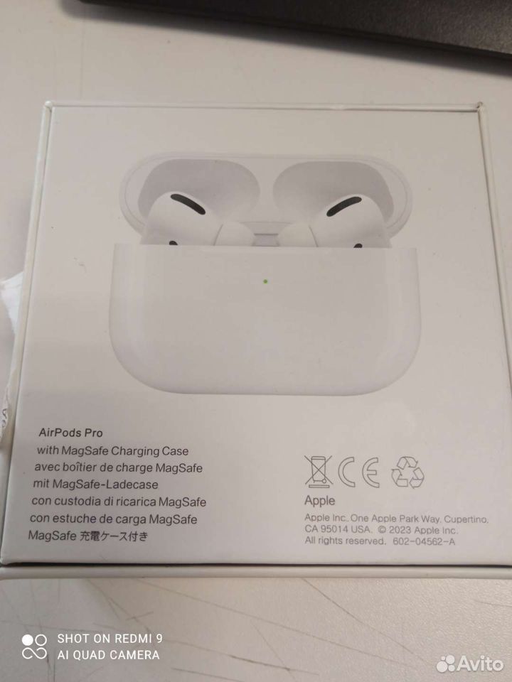 Беспроводные наушники apple airpods pro