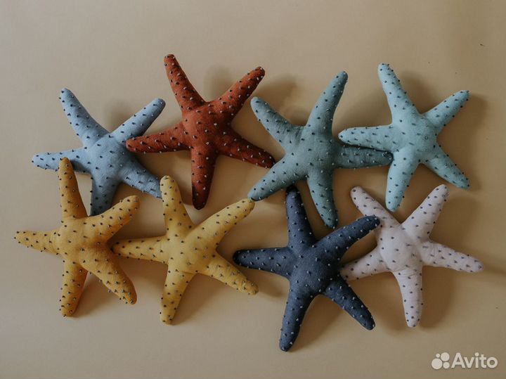 Морская звезда игрушка из натуральных материалов