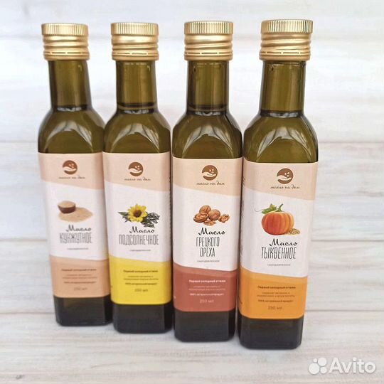 Тыквенное масло сыродавленное