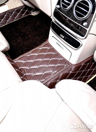 Автоковрики на Mercedes-Benz w222 2019г