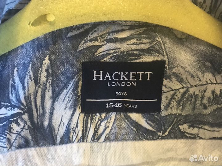 Рубашка hackett London с коротким рукавом для маль