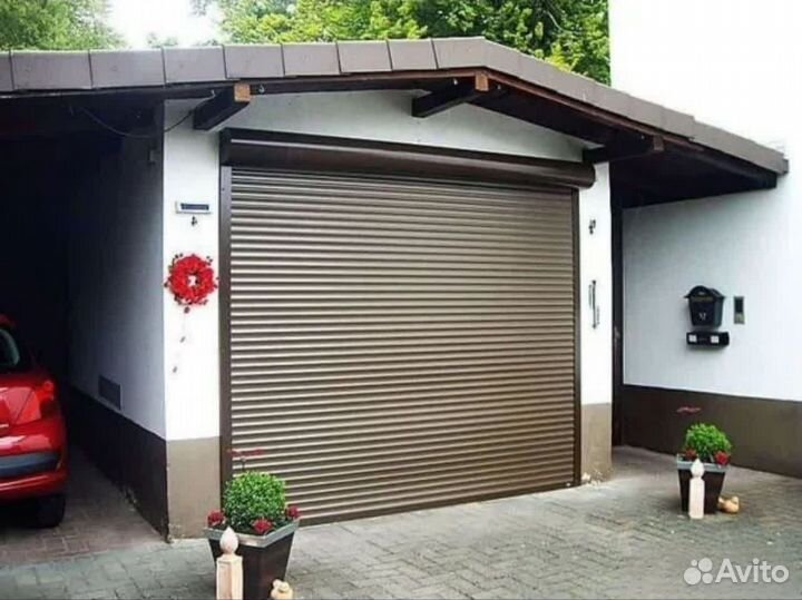Роллетные ворота, рольставни для гаража, под ключ