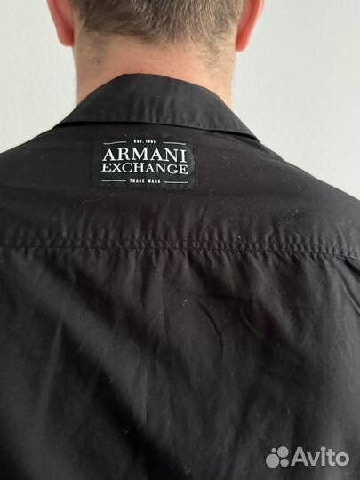 Armani exchange рубашка мужская