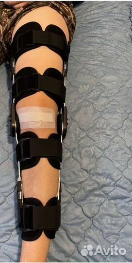 Ортез на коленный сустав с шарнирами