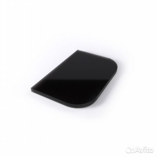 Лист стеклянный напольный black 600х400х8мм