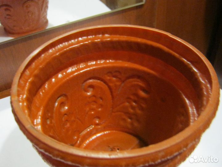 Горшок для цветов 2 л с поддоном