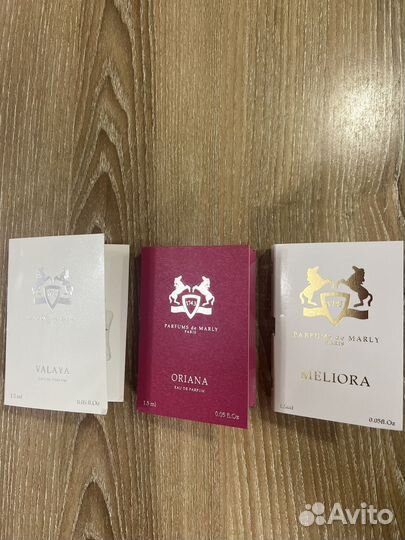 Parfums de marly valaya,oriana,meliora,оригинал