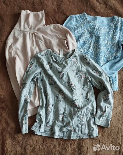 Одежда пакетом для девочки 116 122