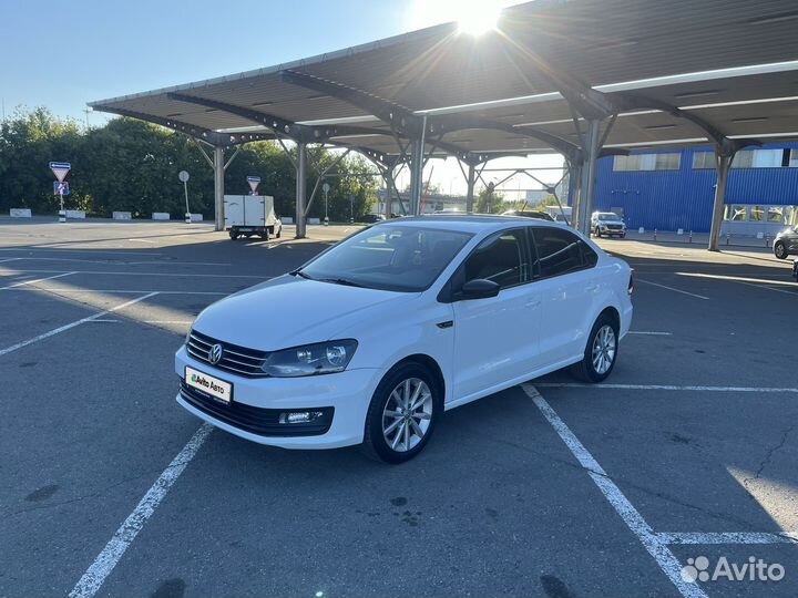 Volkswagen Polo 1.6 AT, 2017, 115 000 км