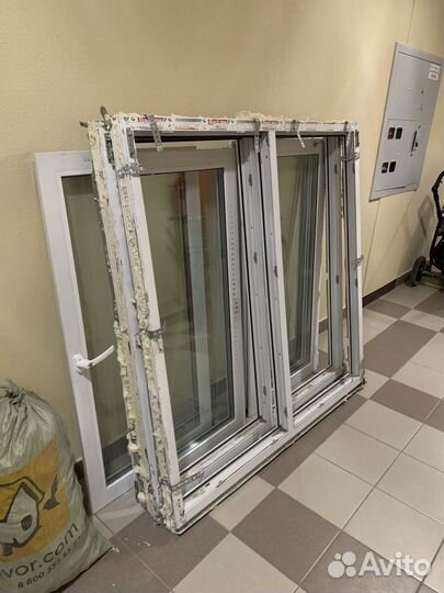 Окна пластиковые бу