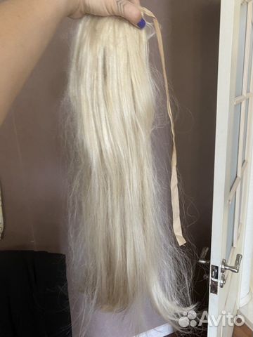 Волосы хвост искусственные