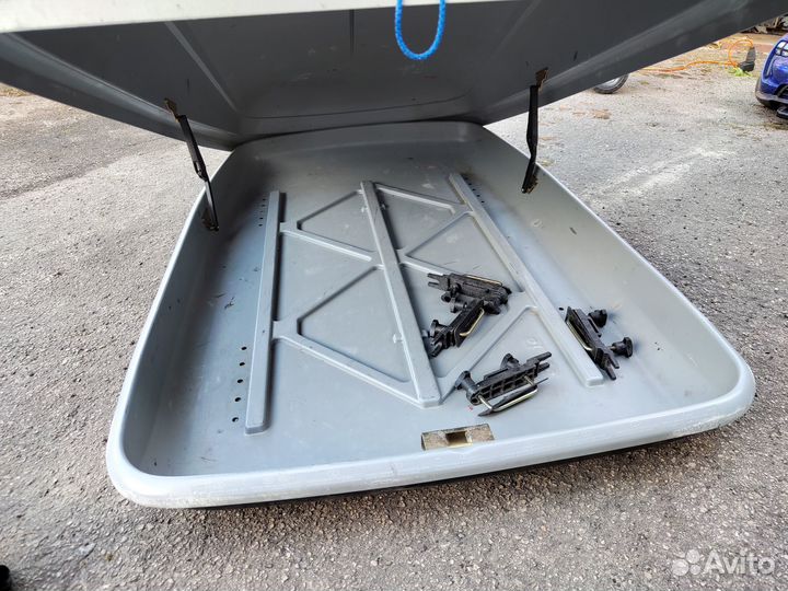 Автобокс Thiule Polar 100+багажник Thule