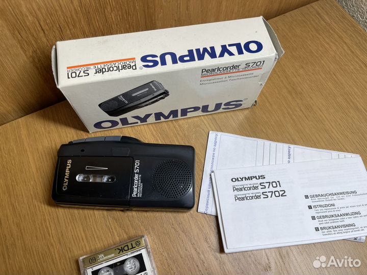 Диктофон olympus pearlcorder s701