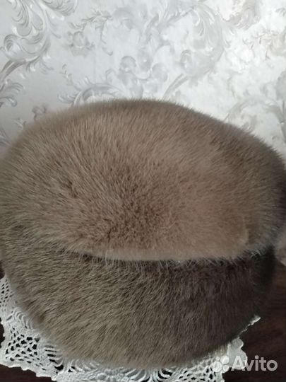 Шапка норковая женская 56 размер