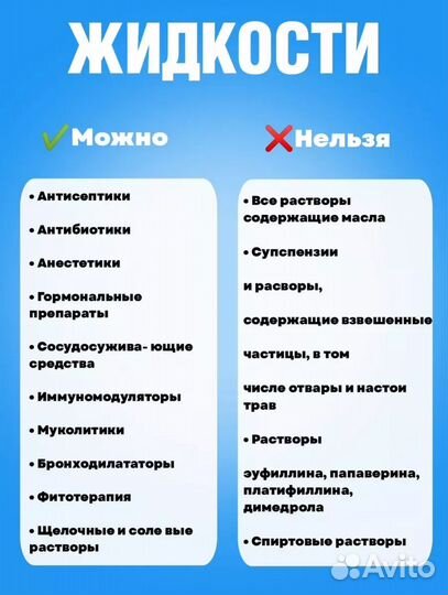 Ингалятор небулайзер