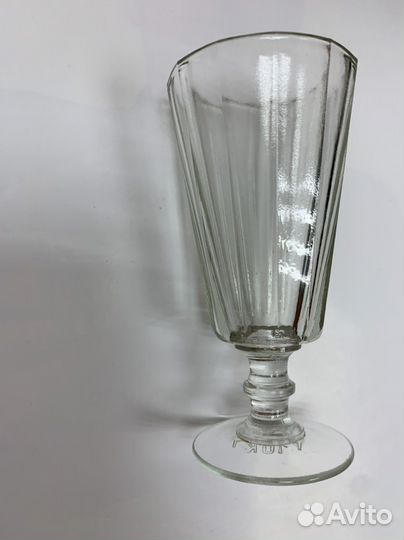 Лафитник. Стекло. Старинный. Граненая рюмка