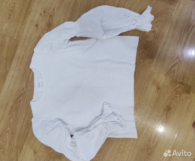 Блузка zara для девочки 140