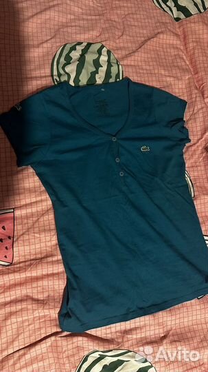 Lacoste polo женское