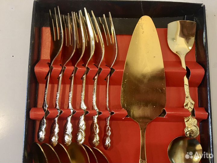 Набор десертный ложки вилки/ Доставка