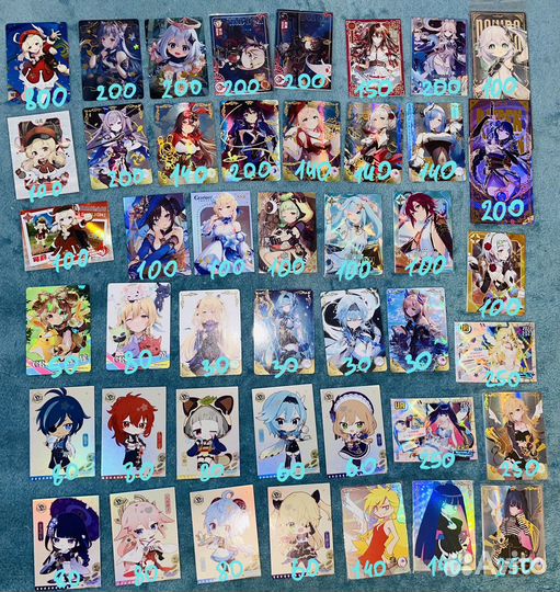 Genshin Аниме карты геншин goddess story anime