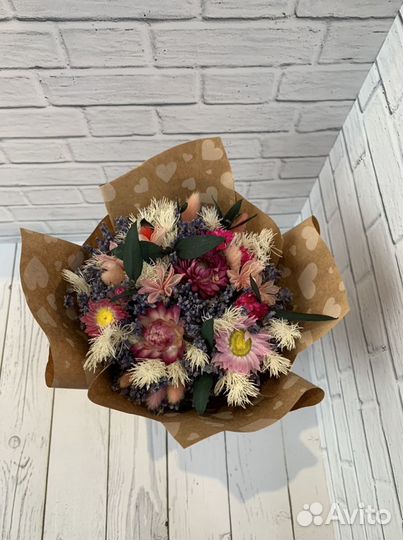 Букет из сухоцветов