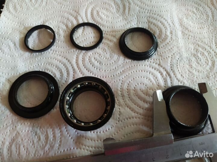 Запчасти хвз - Карбоновая вилка с рулевой