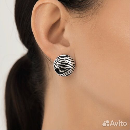 Серьги sokolov из серебра, 94027080