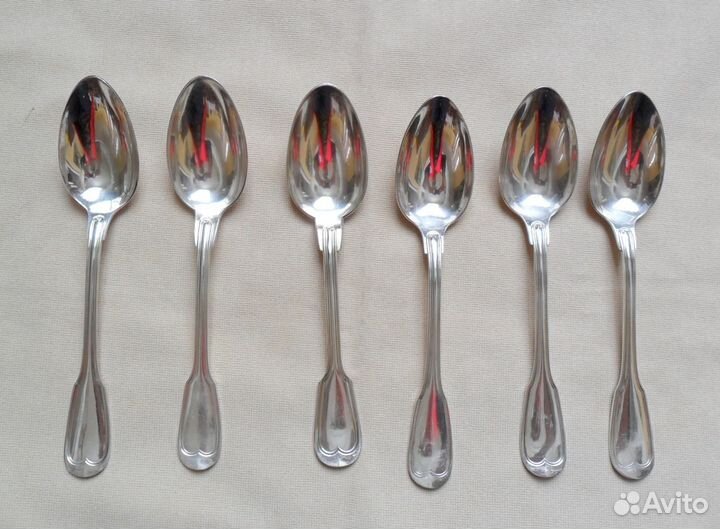 Антикварный набор столовых ложек