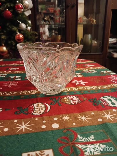 Хрусталь СССР вазы и салатницы