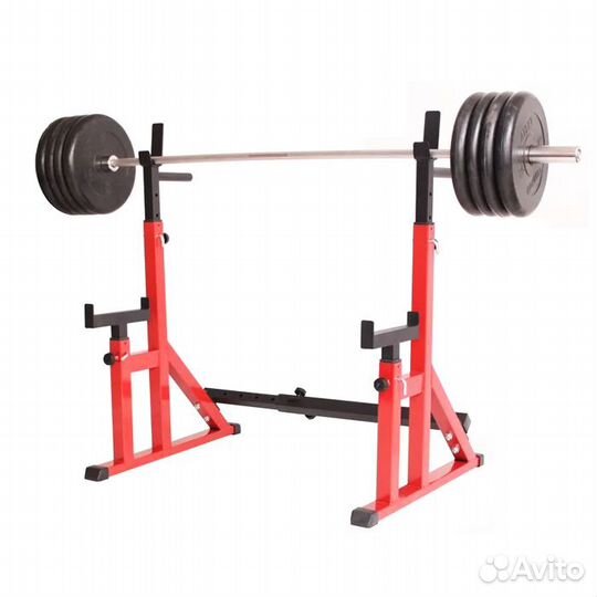 Стойка жима штанги подстраховка брусья раздвижная