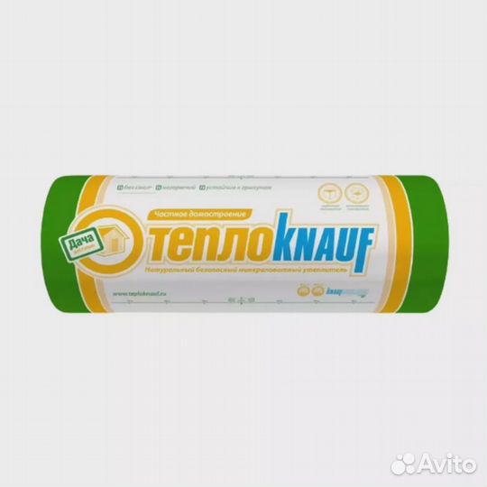Минвата теплоknauf «Дача» для перекрытий 1220х7380
