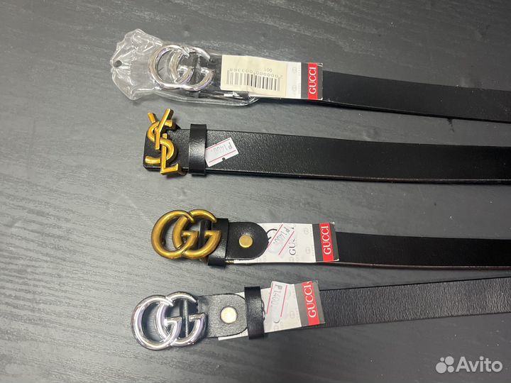 Ремни брендовые натуральная кожа