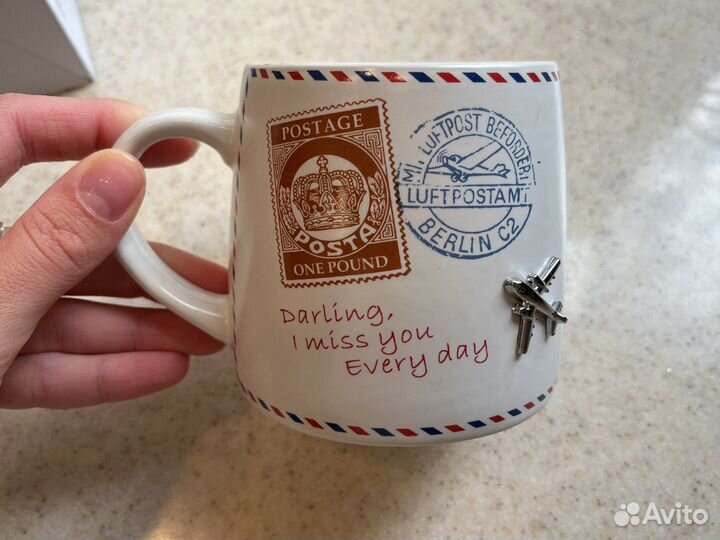 Кружка керамическая новая