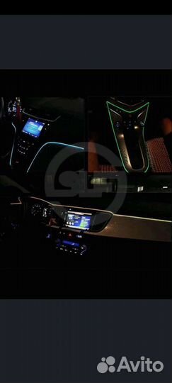 Неоновая лента в авто