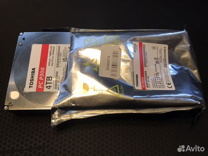 Жесткий диск Toshiba PC P300 4Tb