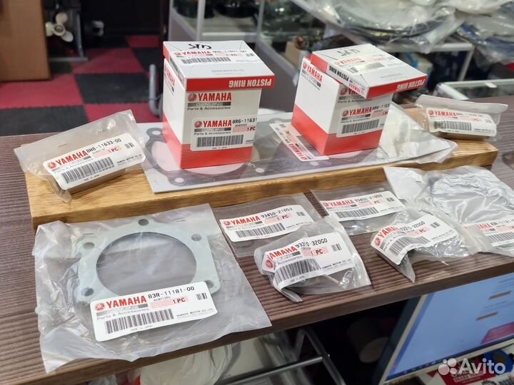 Поршневой комплект yamaha VK540 STD оригинал