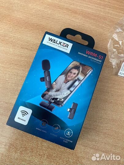 Микрофон беспроводной для iPhone Walker WRM-51