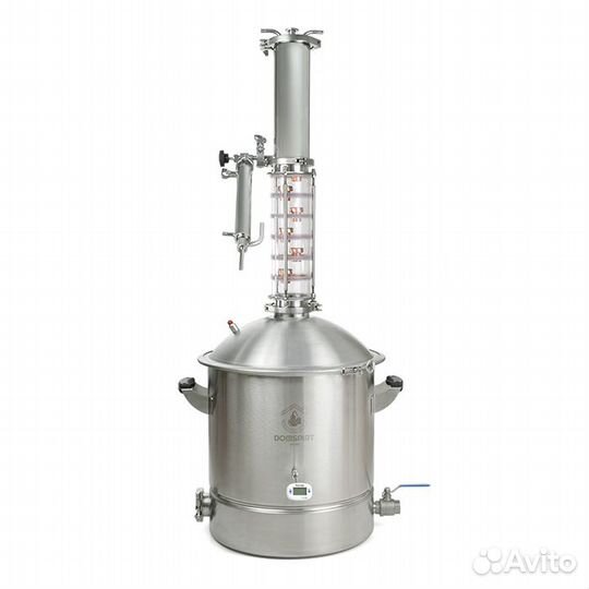 Самогонный аппарат Domspirt 2 18 тарелок (медь+нер