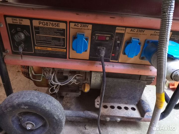 Бензогенератор 5 квт бу