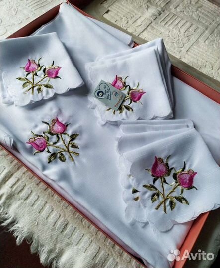 Комплект скатерть и салфетки