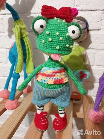 Hand made лягушка